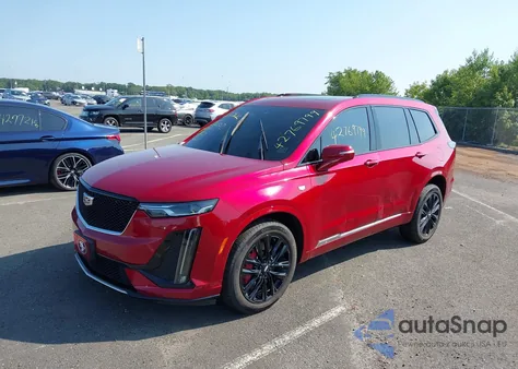 2023 Cadillac Xt6 Sport из США, поврежденный, VIN 1GYKPGRS1PZ121315